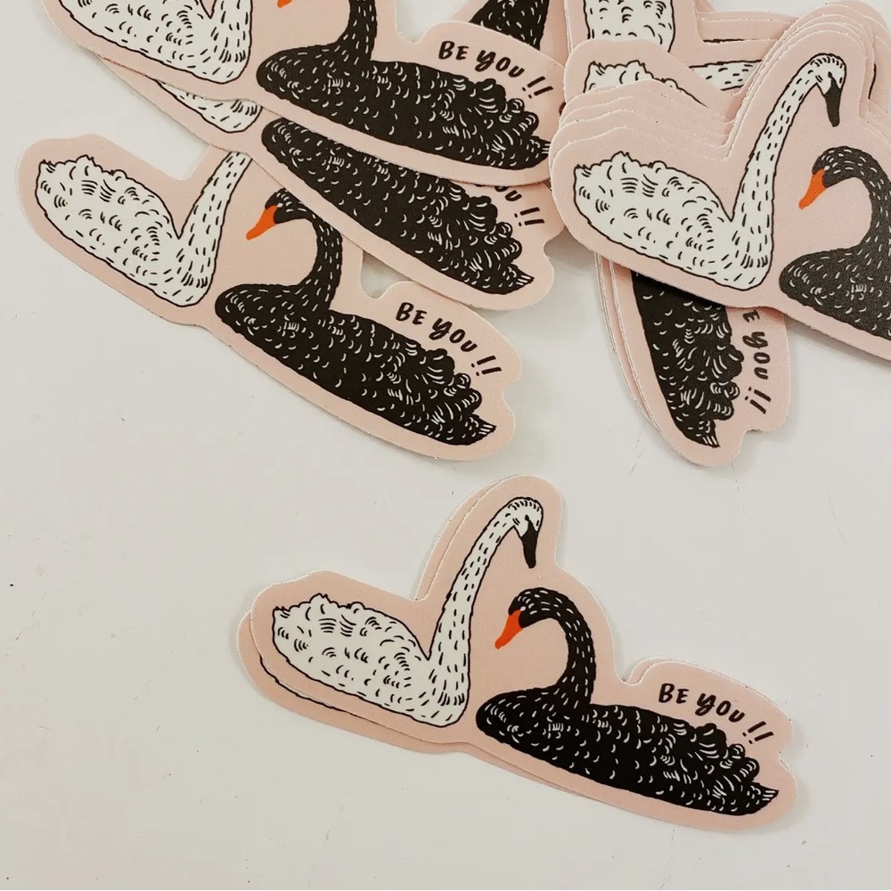Swan Sticker - Picture 2 of 2